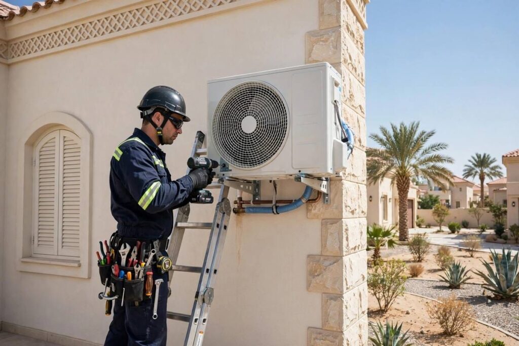 فني مكيفات الرياض - تركيب مكيف سبليت - المصطفي 0555042403