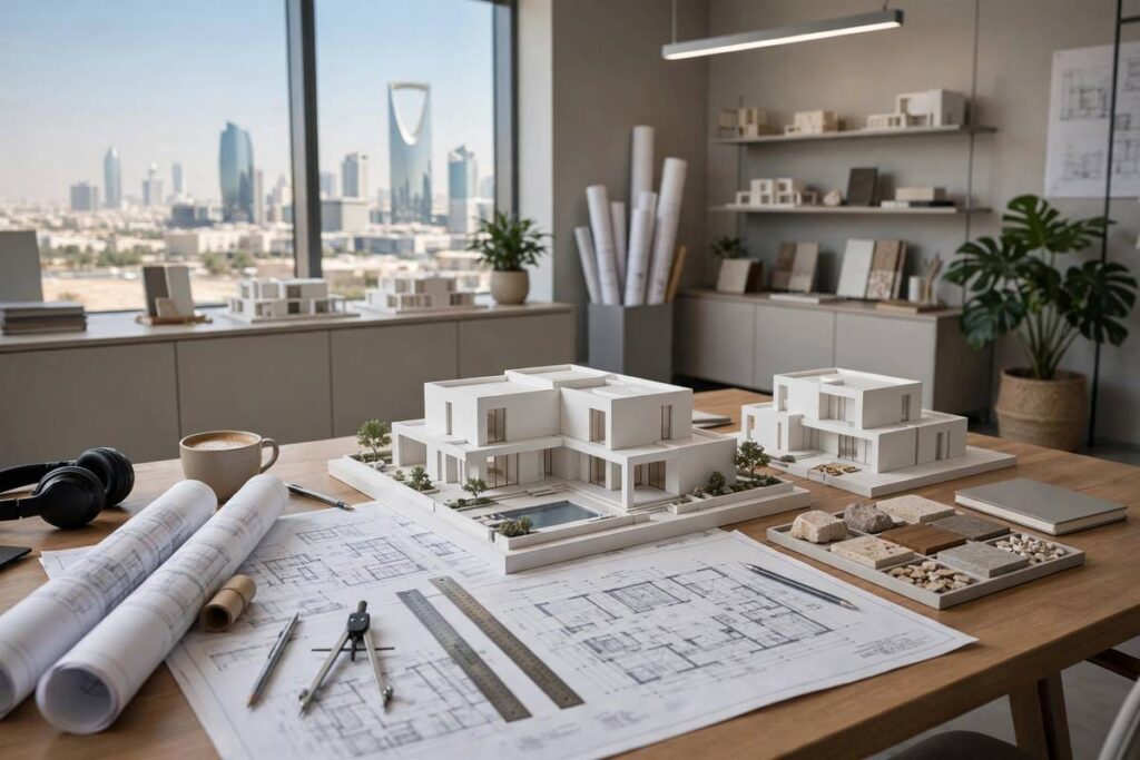 مكتب تصميمات هندسية الرياض 0555042403 - تصميم فلل ومخططات